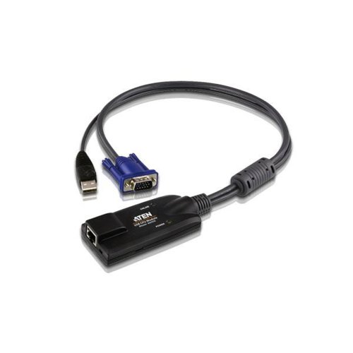 Kabel KVM Aten KA7570 ( RJ-45 - USB, HDB-15 F-M czarny )