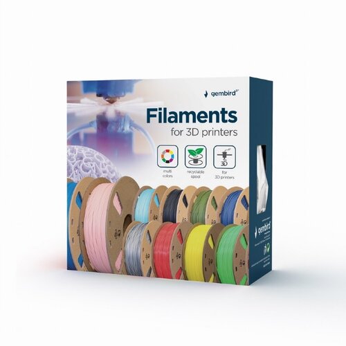 Filament Gembird 3DP-PLA-WD-01-NAT PLA