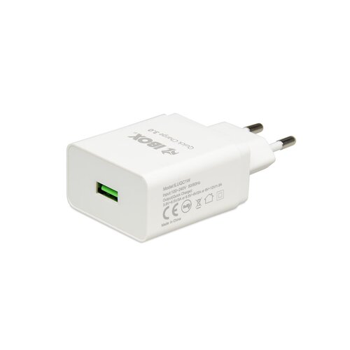 Ładowarka sieciowa iBOX QC-1 Quick Charge biała