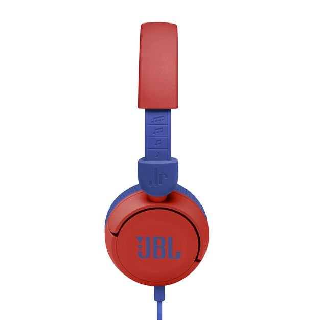 JBL JR310 RED słuchawki nauszne dla dzieci bok 