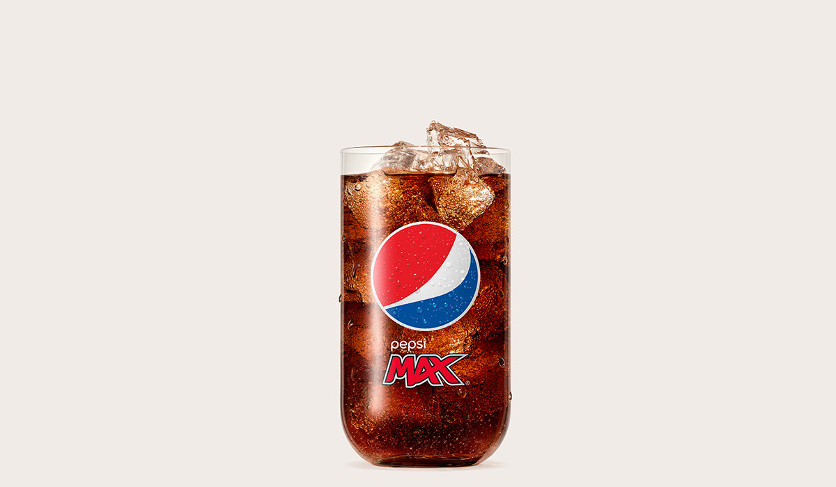Syrop SodaStream Pepsi Max 440ml grafika przedstawiająca gotowy napój